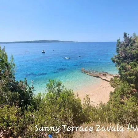 Sunny Terrace Hvar With Terrace Appartement *